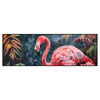 Xxl Wandbild Flamingo Dschungel Eleganz Panorama Produktvorschau Frontal