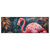 Xxl Wandbild Flamingo Dschungel Eleganz Panorama Produktvorschau Frontal