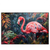 Xxl Wandbild Flamingo Dschungel Eleganz Querformat Produktvorschau Frontal