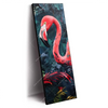 Xxl Wandbild Flamingo Dschungel Eleganz Schmal Produktvorschau Seitlich