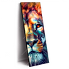 Xxl Wandbild Floraler Loewe Schmal Produktvorschau Seitlich