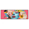 Xxl Wandbild Florales Frauenportraet Erika Panorama Produktvorschau Frontal