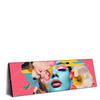 Xxl Wandbild Florales Frauenportraet Erika Panorama Produktvorschau Seitlich
