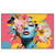Xxl Wandbild Florales Frauenportraet Erika Querformat Produktvorschau Frontal