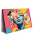 Xxl Wandbild Florales Frauenportraet Erika Querformat Produktvorschau Seitlich