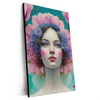 Xxl Wandbild Florales Frauenportraet Miona Hochformat Produktvorschau Seitlich