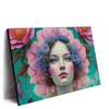 Xxl Wandbild Florales Frauenportraet Miona Querformat Produktvorschau Seitlich