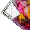 Xxl Wandbild Florales Frauenportraet Rosalie Hochformat Materialvorschau