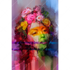 Xxl Wandbild Florales Frauenportraet Rosalie Hochformat Motivvorschau