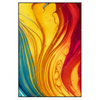 Xxl Wandbild Fluid Art Am Strand Hochformat Produktvorschau Frontal