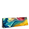 Xxl Wandbild Fluid Art Am Strand Panorama Produktvorschau Seitlich