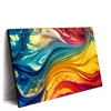 Xxl Wandbild Fluid Art Am Strand Querformat Produktvorschau Seitlich
