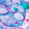 Xxl Wandbild Fluid Art Bubbless Aquamarin Hochformat Zoom