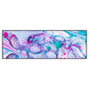 Xxl Wandbild Fluid Art Bubbless Aquamarin Panorama Produktvorschau Frontal