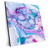 Xxl Wandbild Fluid Art Bubbless Aquamarin Quadrat Produktvorschau Seitlich