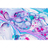 Xxl Wandbild Fluid Art Bubbless Aquamarin Querformat Motivvorschau