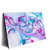 Xxl Wandbild Fluid Art Bubbless Aquamarin Querformat Produktvorschau Seitlich