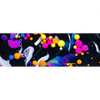 Xxl Wandbild Fluid Art Bubbless Neon Panorama Motivvorschau