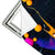 Xxl Wandbild Fluid Art Bubbless Neon Schmal Materialvorschau