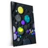Xxl Wandbild Fluid Art Bubbless No 1 Hochformat Produktvorschau Seitlich