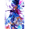 Xxl Wandbild Fluid Art Floral Hochformat Motivvorschau