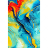Xxl Wandbild Fluid Art Floral No 2 Hochformat Motivvorschau