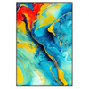Xxl Wandbild Fluid Art Floral No 2 Hochformat Produktvorschau Frontal