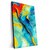 Xxl Wandbild Fluid Art Floral No 2 Hochformat Produktvorschau Seitlich