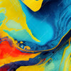 Xxl Wandbild Fluid Art Floral No 2 Hochformat Zoom