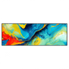 Xxl Wandbild Fluid Art Floral No 2 Panorama Produktvorschau Frontal