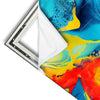 Xxl Wandbild Fluid Art Floral No 2 Quadrat Materialvorschau