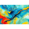 Xxl Wandbild Fluid Art Floral No 2 Querformat Motivvorschau