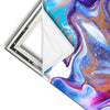 Xxl Wandbild Fluid Art Floral Schmal Materialvorschau
