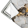 Xxl Wandbild Fluid Art Gold Hochformat Materialvorschau