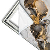 Xxl Wandbild Fluid Art Gold Quadrat Materialvorschau