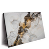 Xxl Wandbild Fluid Art Gold Querformat Produktvorschau Seitlich