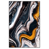 Xxl Wandbild Fluid Art Goldrausch Hochformat Produktvorschau Frontal