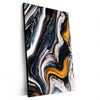 Xxl Wandbild Fluid Art Goldrausch Hochformat Produktvorschau Seitlich