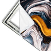 Xxl Wandbild Fluid Art Goldrausch Quadrat Materialvorschau