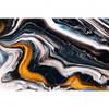 Xxl Wandbild Fluid Art Goldrausch Querformat Motivvorschau