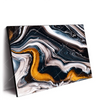 Xxl Wandbild Fluid Art Goldrausch Querformat Produktvorschau Seitlich