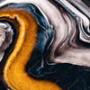 Xxl Wandbild Fluid Art Goldrausch Querformat Zoom