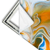 Xxl Wandbild Fluid Art Lagune Hochformat Materialvorschau