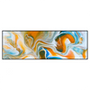 Xxl Wandbild Fluid Art Lagune Panorama Produktvorschau Frontal