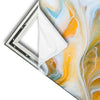 Xxl Wandbild Fluid Art Lagune Schmal Materialvorschau