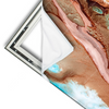 Xxl Wandbild Fluid Art Sandbank Querformat Materialvorschau
