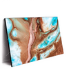 Xxl Wandbild Fluid Art Sandbank Querformat Produktvorschau Seitlich