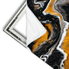 Xxl Wandbild Fluid Art Schwarzes Meer Quadrat Materialvorschau
