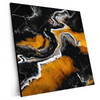 Xxl Wandbild Fluid Art Schwarzes Meer Quadrat Produktvorschau Seitlich