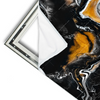 Xxl Wandbild Fluid Art Schwarzes Meer Querformat Materialvorschau